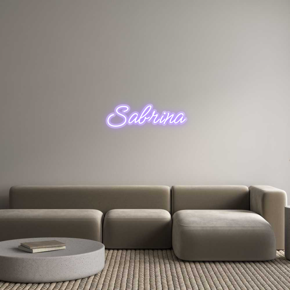 Custom Neon: Sabrina