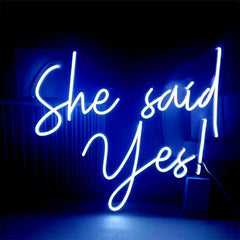 She said Yes!