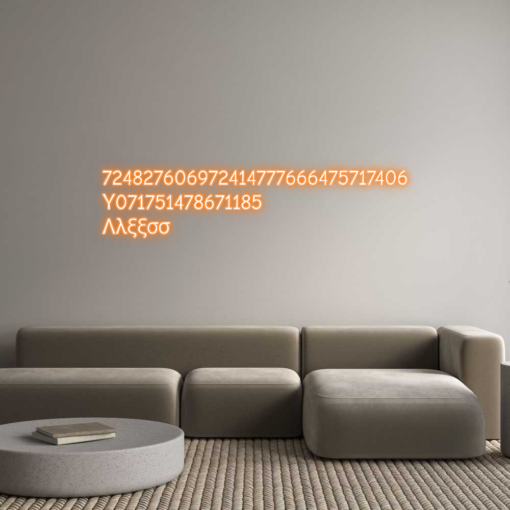 Custom Neon: 7248276069724...